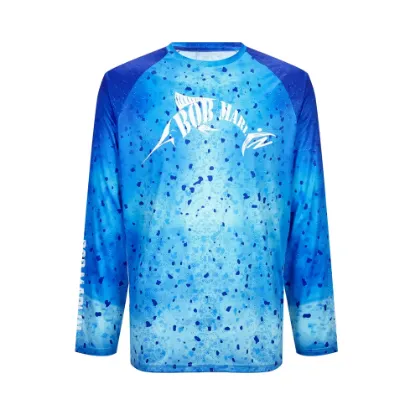 Picture of Bob Marlin Performance Shirt Bob Mahi Blue - Youth