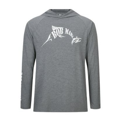 Picture of Bob Marlin Performance Hoody Steel Grey Cationic