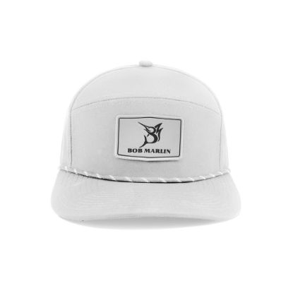 Picture of Bob Marlin Performance Snapback Hat White