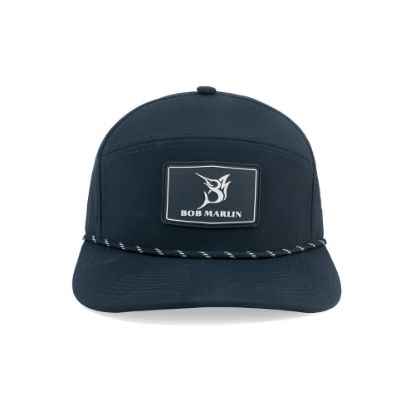 Picture of Bob Marlin Performance Snapback Hat Navy