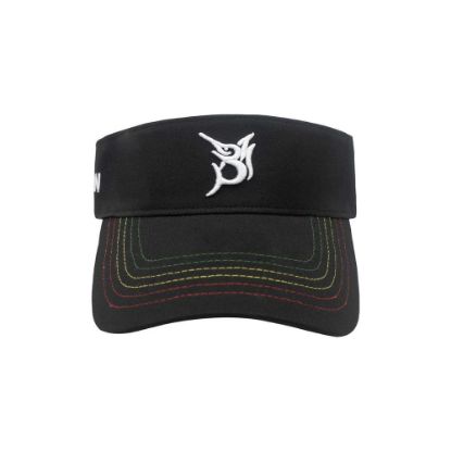 Picture of Bob Marlin Visor Black Rasta