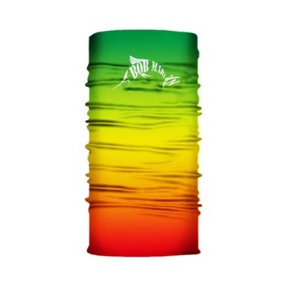 Picture of Bob Mahi Face Shield Rasta Flag