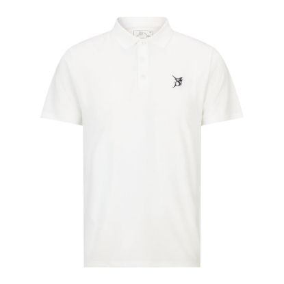 Picture of Bob Marlin Cationic Performance Polo Salt White
