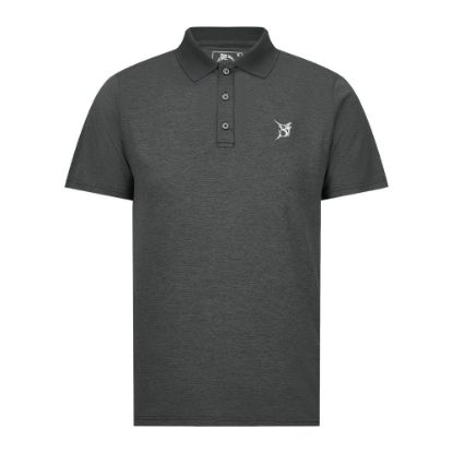 Picture of Bob Marlin Cationic Performance Polo Charcoal Black