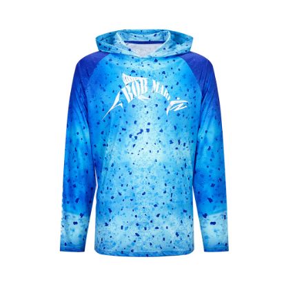 Picture of Bob Marlin Performance Hoody Youth Bob Mahi Blue