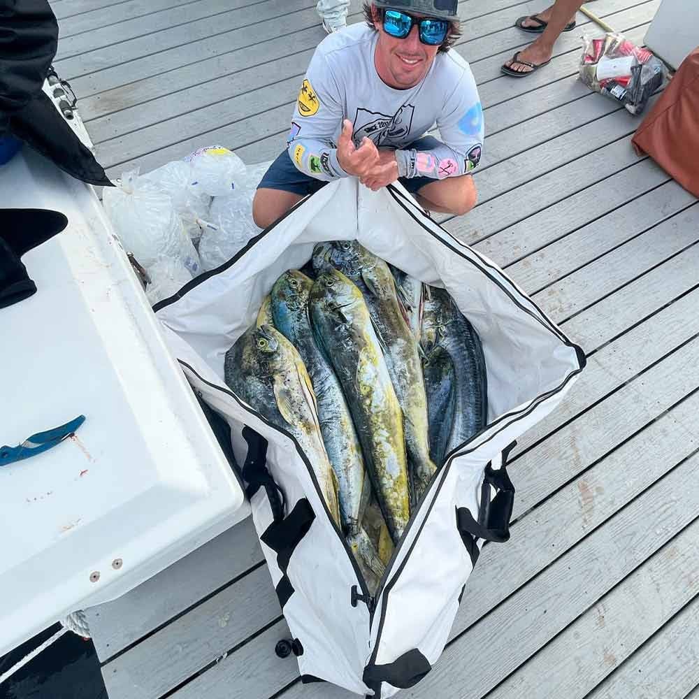 Picture of Buffalo Gear Insulated Waterproof Fish Cooler Kill Bag 120x30x50cm 80L