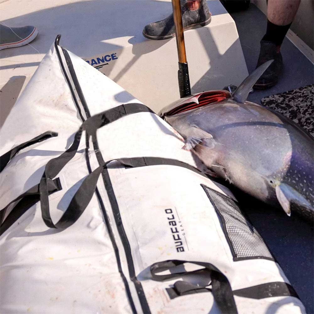 Picture of Buffalo Gear Insulated Waterproof Fish Cooler Kill Bag 150x30x50cm (Size: M)