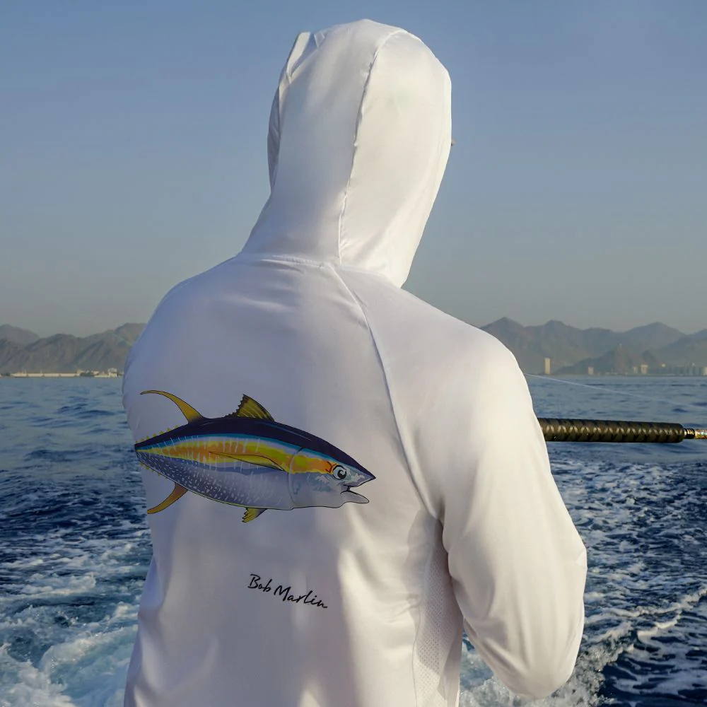 Picture of Bob Marlin Performance Hoody With Mask Natty Tuna