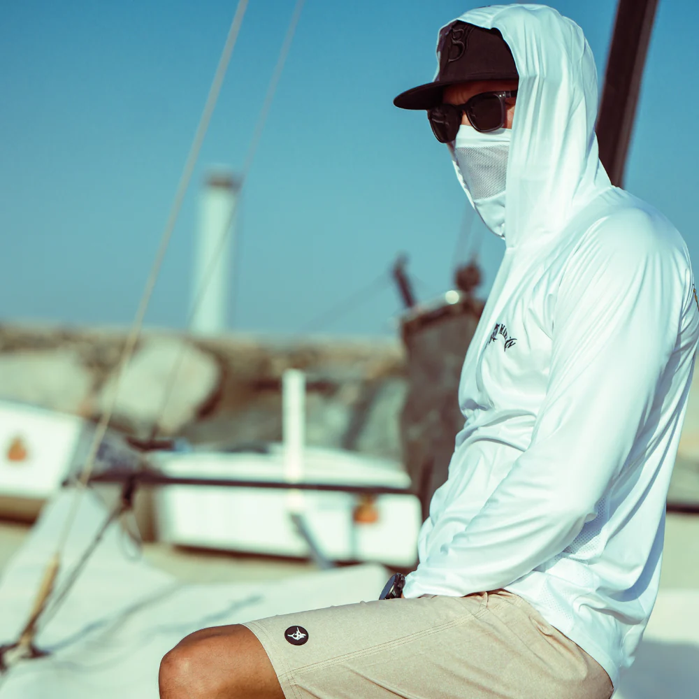 Picture of Bob Marlin Performance Hoody With Mask Natty Tuna